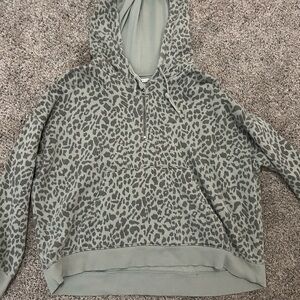 Leopard Print Hoodie